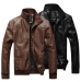 Male-leather-clothing-spring-and-autumn-motorcycle-fashion-jacket-slim-stand-collar-PU-designer-casacos